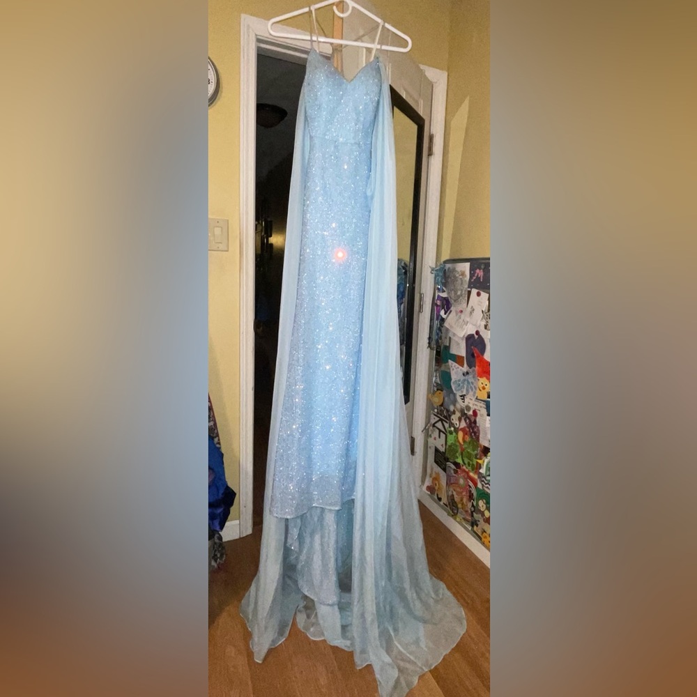 Alyce Paris Light Blue Prom/Pageant Dress